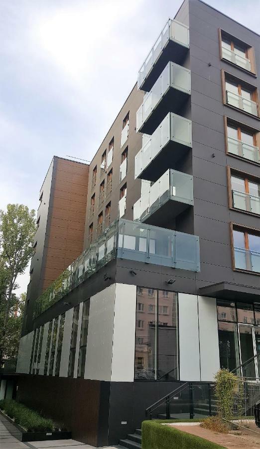Studio Centrum Pawia Deluxe Warschau Exterior foto